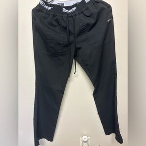 Black scrub pants!